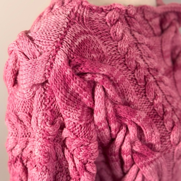 Handmade Chunky Knit Sweater - Picture 8 of 10